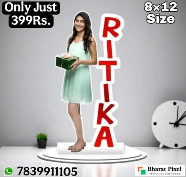 Customize Photo Stand with name