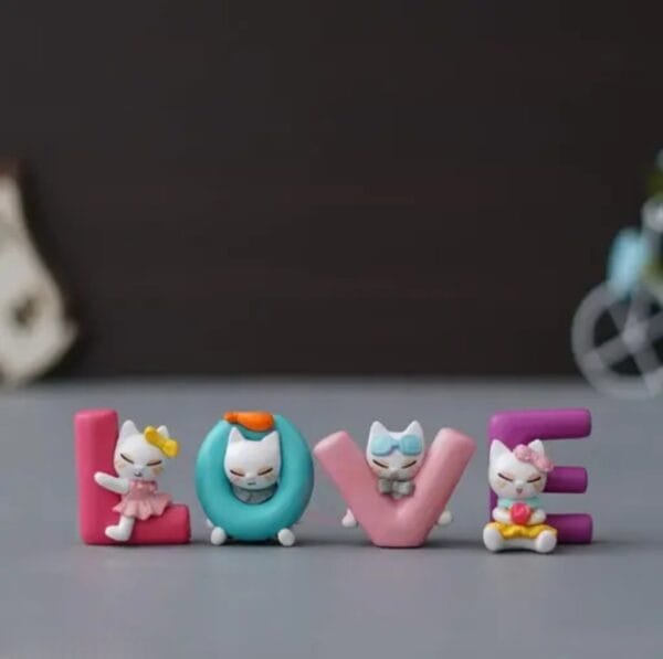 Cute Cat Figurine Gift