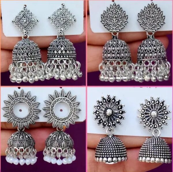 Primium Silver Earrings/set of 4