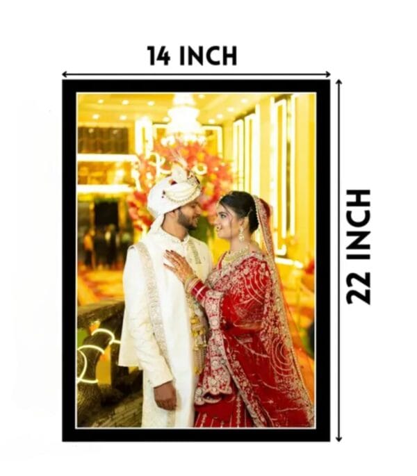 Customize single photo frame