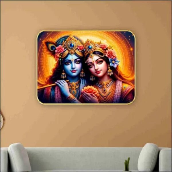 Radha Krishna Primium HD Frame