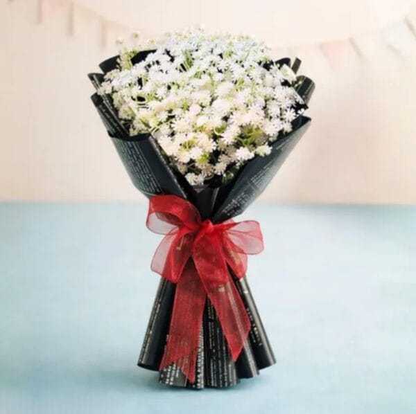 1 Pcs Artificial Flower Gypsy Bouquet with light | valentine's Gift