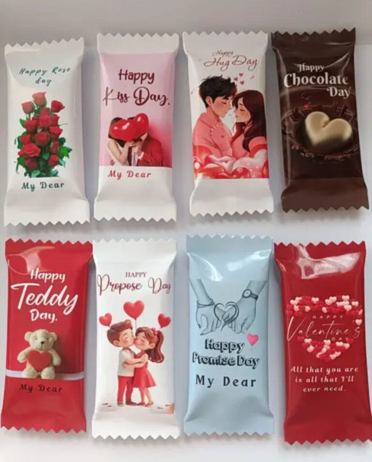 Customized chocolates for valentine’s day