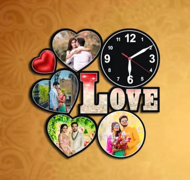 Photo Love Clock